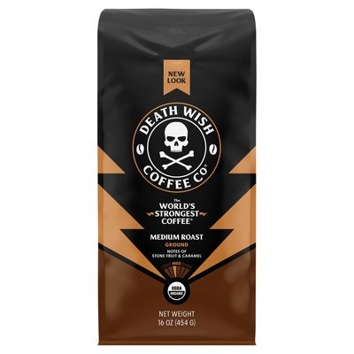 OG2 Death Wish Coffee Medium Roast 6/16 OZ [UNFI #14935]