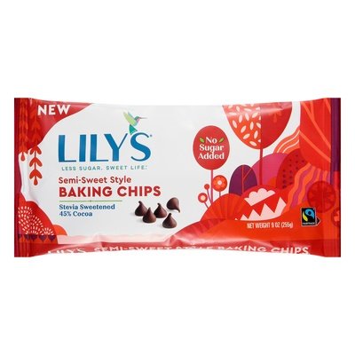 Lilys Semi-sweet Choc Baking Chips 12/9 OZ [UNFI #19349]