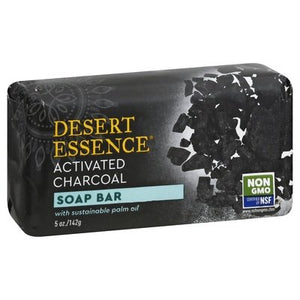 Desert Essence Actvated Charcoal Soap Ba 5 OZ [UNFI #44954] T