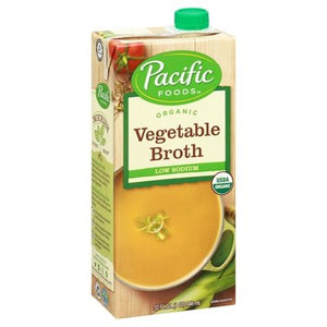 OG2 Pacific Vegetable Broth Ls 12/32 OZ [UNFI #32189]