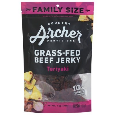 Country Archer Beef, Teriyaki 8/7 Oz [UNFI #80793]
