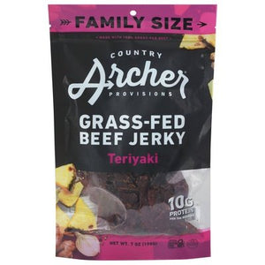 Country Archer Beef, Teriyaki 8/7 Oz [UNFI #80793]