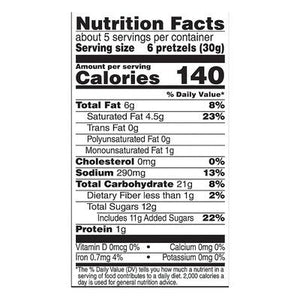 Glut Choc Cov Pretzels 12/5.5 OZ [UNFI #65119]