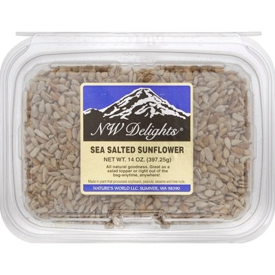 NWD,SUNFLOWER SEEDS,SALTE 6/14OZ [Charlies #033-00304]