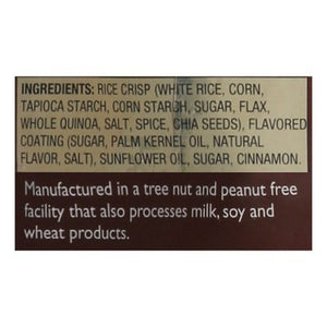 Drizzilicious Mini Rice Crisps Cinnamon 12/4 Oz [UNFI #54561]