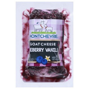 Montchevre Goat Log Blueberry Vanilla 12/4 Oz [Peterson #26158]