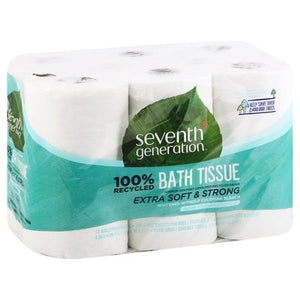 Seventh Gen Bath Tissue 300 Sheet 4/12 CT [UNFI #55752] T