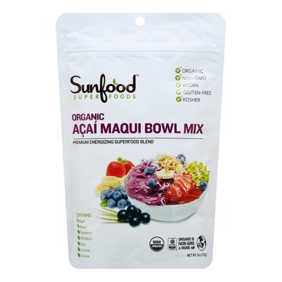 Sunfood Acai Maqui Bowl Mix 6 Oz [UNFI #46248]