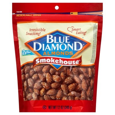 Blue Diamond Smokehouse Almonds 6/12 Oz [UNFI #47780]