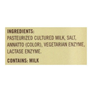 Green Valley Creamery Medium Cheddar Block 12/8 Oz [UNFI #5728]