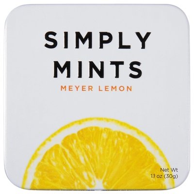 Simply Gum Mints, Meyer Lemon 6/1.1 Oz [UNFI #89152]