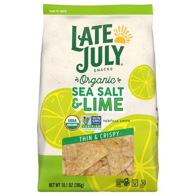 OG2 Late July Snacks Resturant Style, Sslt and Lime 9/10.1 OZ [UNFI #84853]