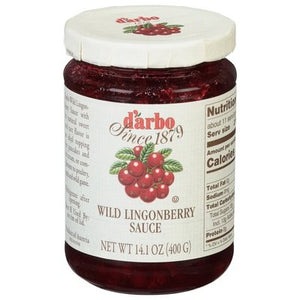 Darbo Wild Lingonberries 6/14.1 OZ [UNFI #30149]