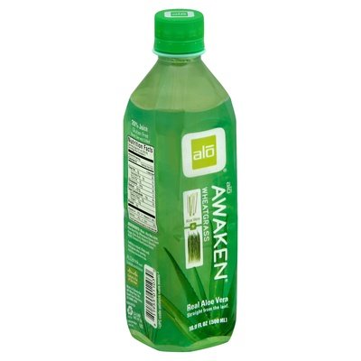 Alo Awaken Aloe Vera W Wheatgrass 12/16.9 OZ [UNFI #24383]