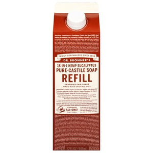 Dr. Bronners Eucalyptus Refill 32 Oz [UNFI #6568]