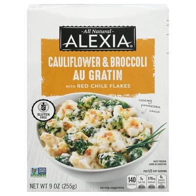 Alexia Cauliflower & Broccoli Au Gratin 8/9 Oz [UNFI #56059]