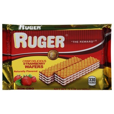 Ruger Wafer Strawberry 12/2.125Z [UNFI #07688]