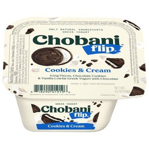 Chobani Cookie & Cream Flip 12/4.5 Oz [UNFI #2747]