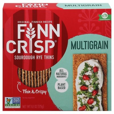 Finn Crisp Multigrain Sourdough Rye 9/6.2 Oz [UNFI #86013]