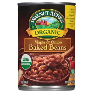 OG2 Walnut Acres Mpl & On Baked Beans 12/15 OZ [UNFI #39738]