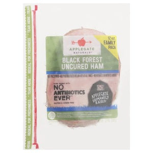 Applegate Farms Uncured Black Forest Ham 8/12 Oz [UNFI #84336]