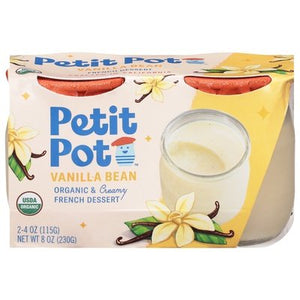 Petit Pot Vanilla Pudding 2Pk 4/8 Oz [UNFI #71291]