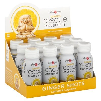 The Ginger People Lemon Cayenne Shot 12/2 OZ [UNFI #25019]