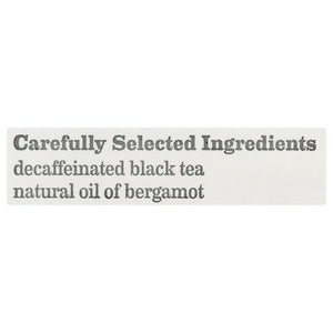 Bigelow Earl Grey Decaf 6/20 BAG [UNFI #28268]