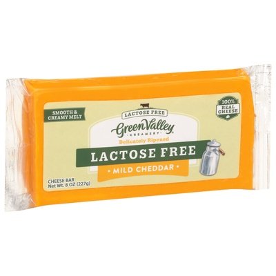 Green Valley Creamery Medium Cheddar Block 12/8 Oz [UNFI #5728]