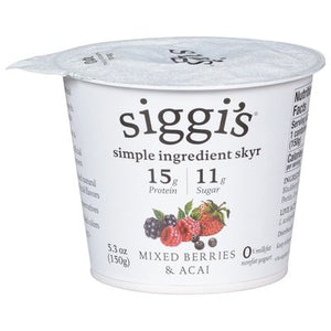 Siggis Ff Yog Acai Mxbry 12/5.3 OZ [UNFI #11988]