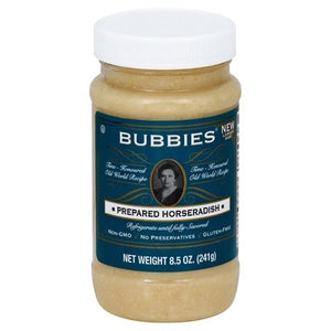 Bubbies Horseradish, Prepared 6/8 Oz [UNFI #36606]