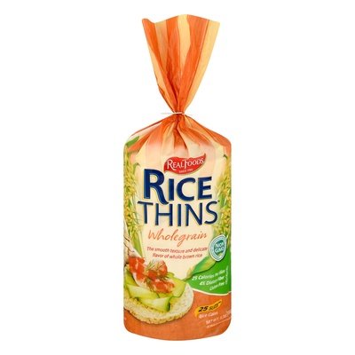 Real Wg Rice Thins 6/5.3 OZ [UNFI #53340]