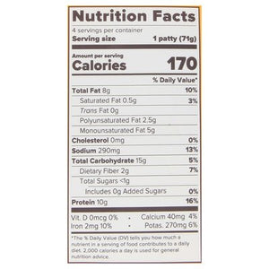 Alpha Foods Original Chikn Burger Patties 12/10 OZ [UNFI #80104]