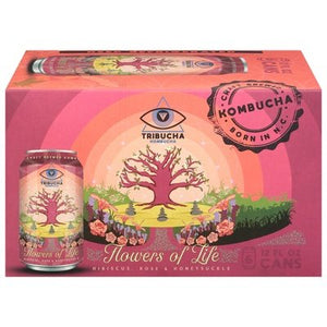 Tribucha Flowers Of Life Kombucha 2/6/12 Oz [UNFI #36019]