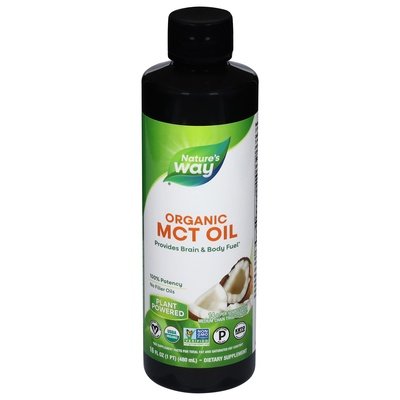 Nature`S Way Mct Oil From Coconut 16 Oz [UNFI #58712] T