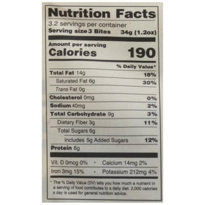 Jojos Chocolate Dark Chocolate Peanut Butter Filled Bites 6/3.6 Oz [UNFI #31819]