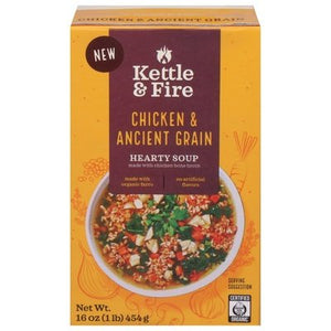 Kettle & Fire Chicken, Ancient Grain 6/16 Oz [UNFI #48225]