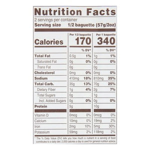 La Brea Baguette French Demi La Brea 48/4.5 Oz [Peterson #49922]