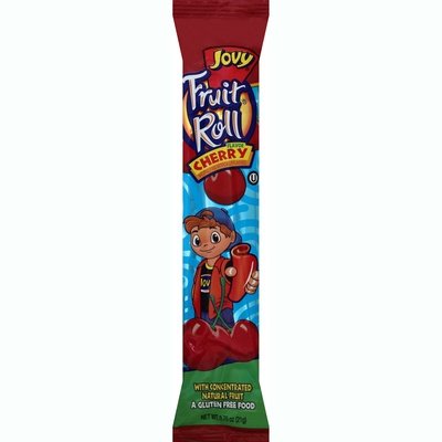 JOVY,FRUIT ROLL CHERRY 48/.75OZ [Charlies #016-03631]
