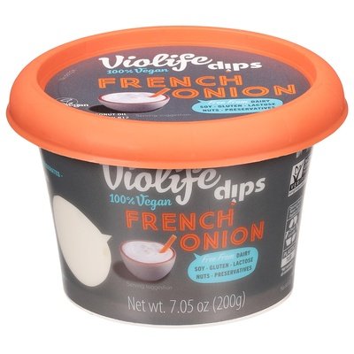 Violife French Onion Dip, Vegan 8/7.02 OZ [UNFI #11417]