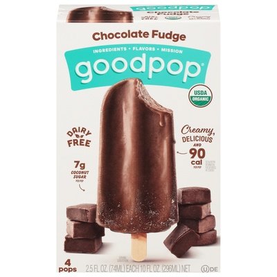 OG2 Gpop Choc Fudge 4Pk  8/4/2.5OZ [UNFI #40625]