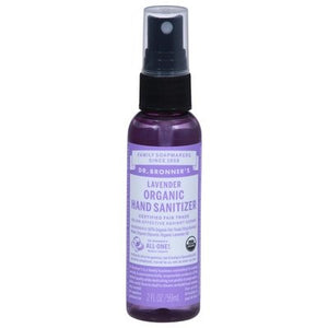 OG2 Dr Bronners Hand Sanitizr Spry Lvndr 12/2 OZ [UNFI #83970] T