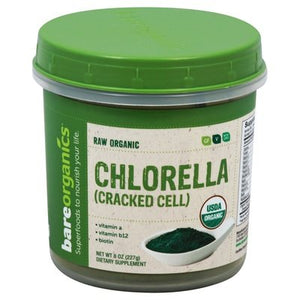 Bare Organics Crckd Cell Wall Chlorella Pwdr 8 Oz [UNFI #73116]