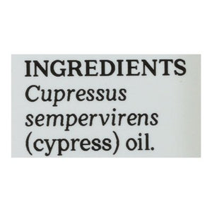 Ac Cypress Essential Oil .5 OZ [UNFI #85041]