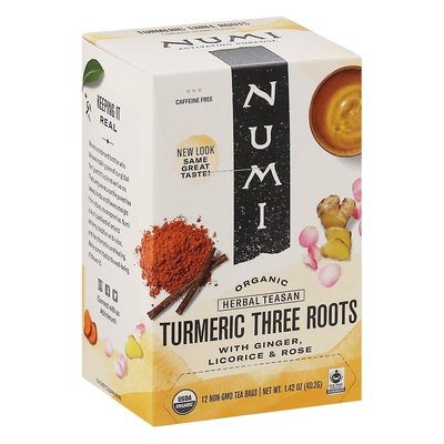 Numi Tea Three Roots 6/15 Ct [UNFI #20661]