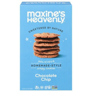 Maxine`S Heavenly Cookies Crispy Choc Chip Cookies 8/6.3 Oz [UNFI #11577]