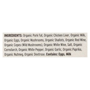 Trois Petits Mousse Aux Cepes Organic 8/4 Oz [Peterson #27578]