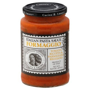 Cucina & Amore Formaggio Pasta Sauce 6/16.8 OZ [UNFI #23061]