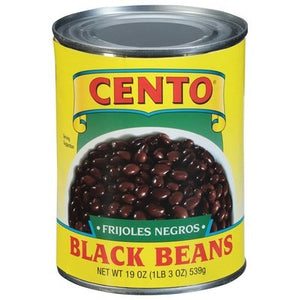 Cento Black Beans 12/19 OZ [UNFI #60719]