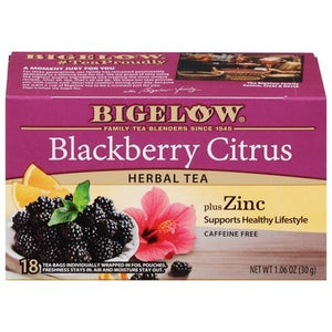 Bigelow Blackberry Citrus 6/18 Bag [UNFI #82394]